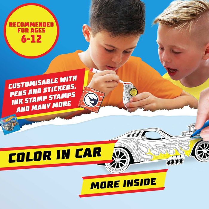 Детски творчески комплект Bladez Hot Wheels Mega Bus 250 части