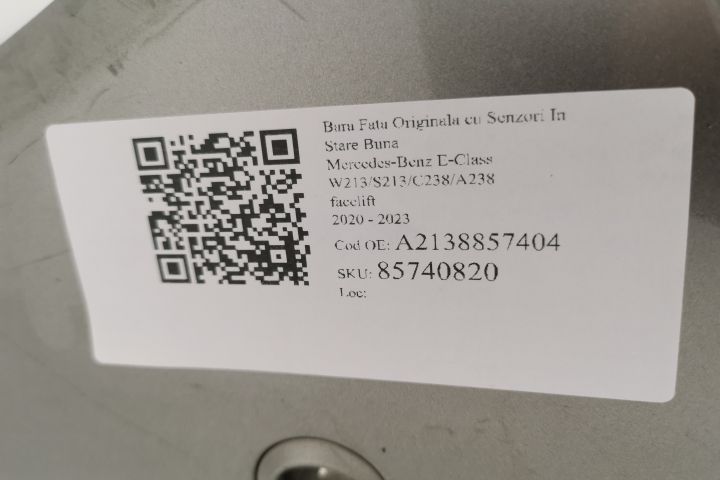 Предна броня Оригинал със Сензори в Добро Състояние Мерцедес-Бенц / Me
