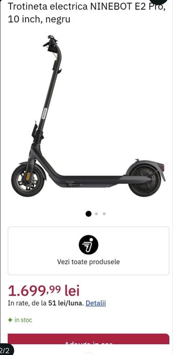 Vand trotineta electrica