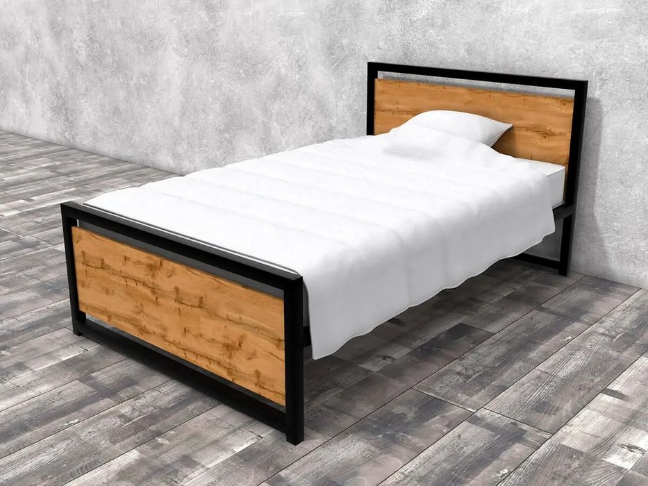 Кровать лофт металлическая