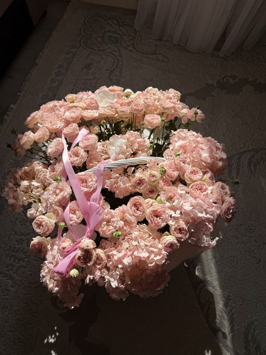Цветы корзина и букет