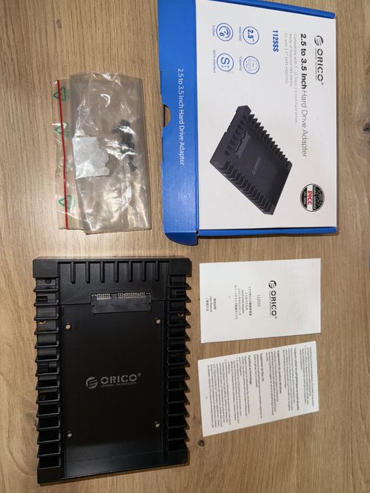 Carcasă HDD SDD 2.5-3.5 inch ORICO-1125SS SATA 3.0 6Gbps adaptor caddy