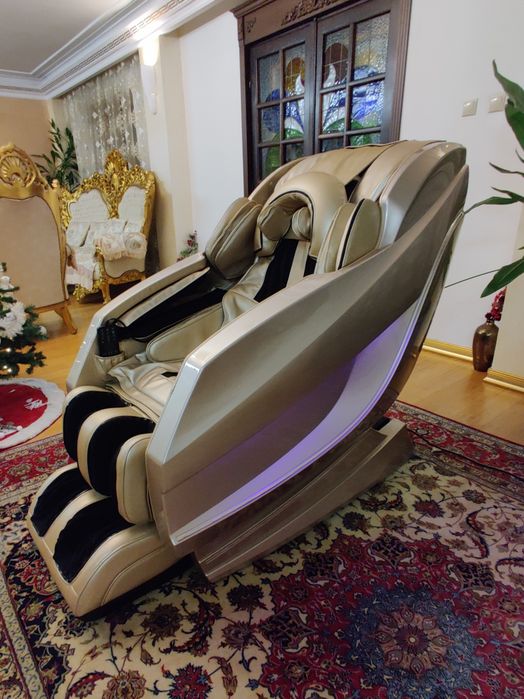 Scaun de masaj Chairmony Modern Champagne