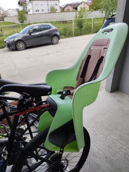 Btwin Decathlon scaun copii cu fixare pe cadru bicicleta