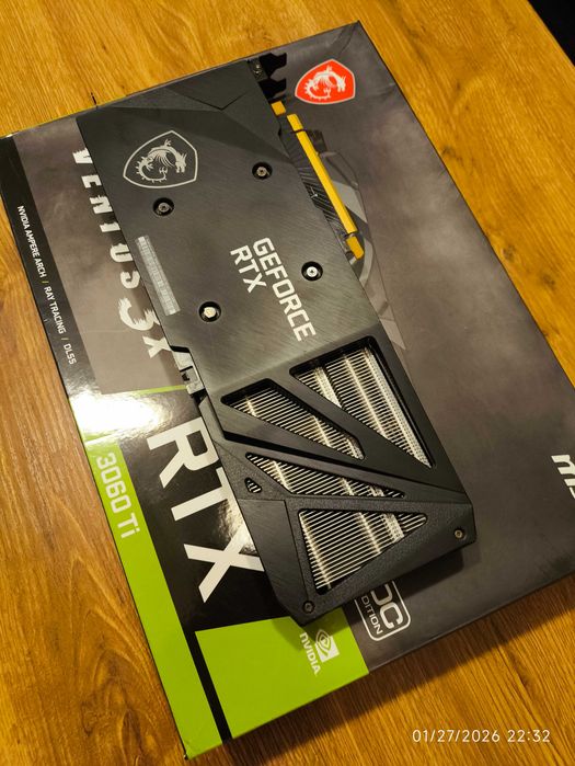 Видео Карта MSI Ventus RTX 3060 Ti