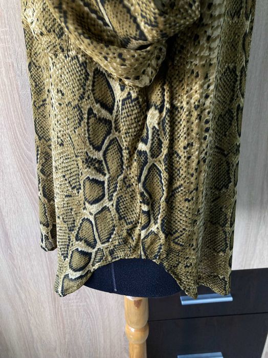 Isabel Marant ETOILE Snake Skin дамска тънка блуза блузка 100% вискоза размер 38