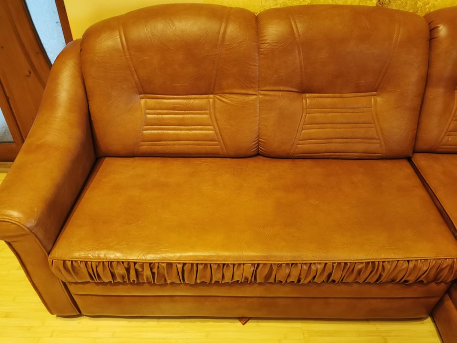 Coltar piele naturala