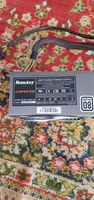 Продам блок питание Hunkey 550 w jumper