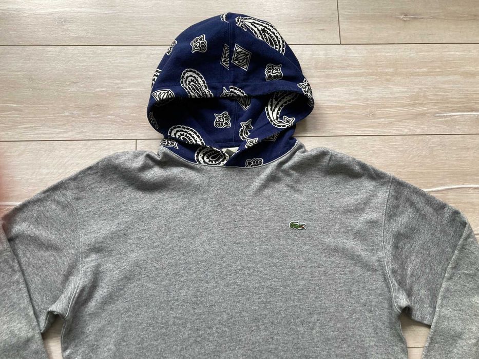 Lacoste LIVE сив суитчър суичър размер L