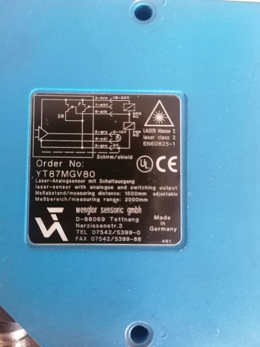 Senzor optical de prezenta WENGLOR gmbh