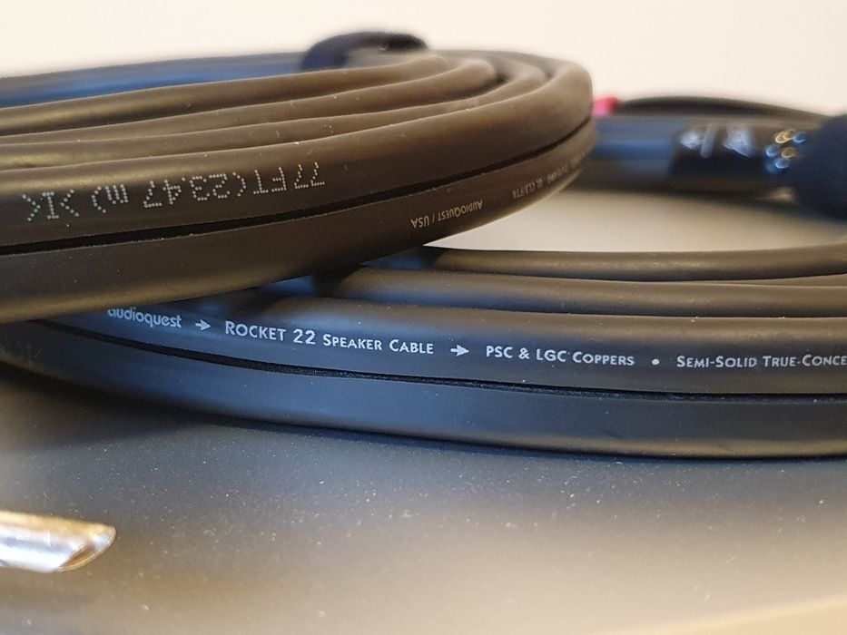 Audioquest Rocket 22 sau Audioquest Rocket 11 lungime 3 metri, Full Range sau Single Bi-wire eventual schimb