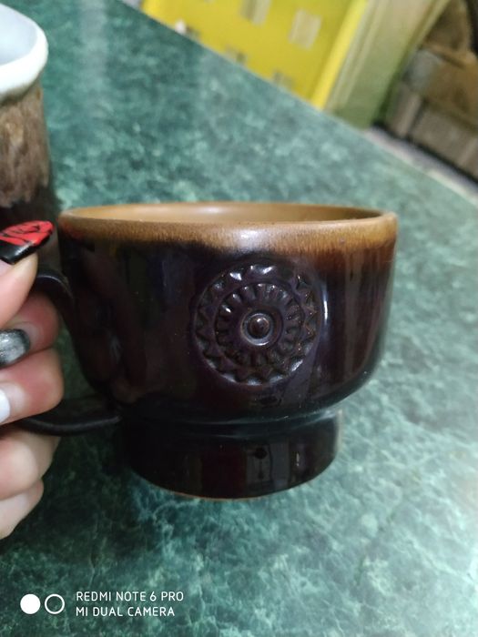 Набор для кофе и кружки советские.