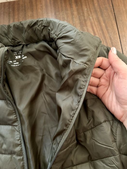 женский пуховик XS/S