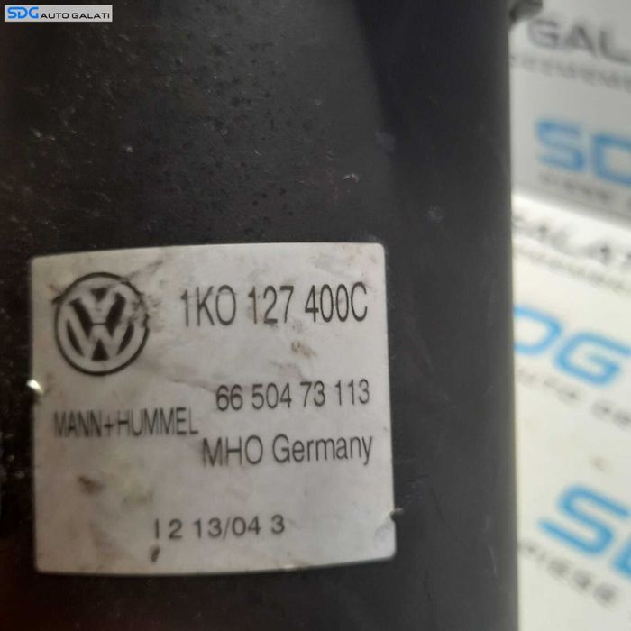 Corp Carcasa Filtru Motorina Combustibil Volkswagen Golf 5 2.0 TDI BKD AZV 2004 - 2008 Cod 1K0127400C [2137]