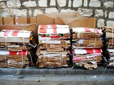 Приём макулатуры
