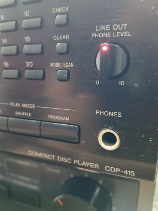 CD player deck Sony cdp -415