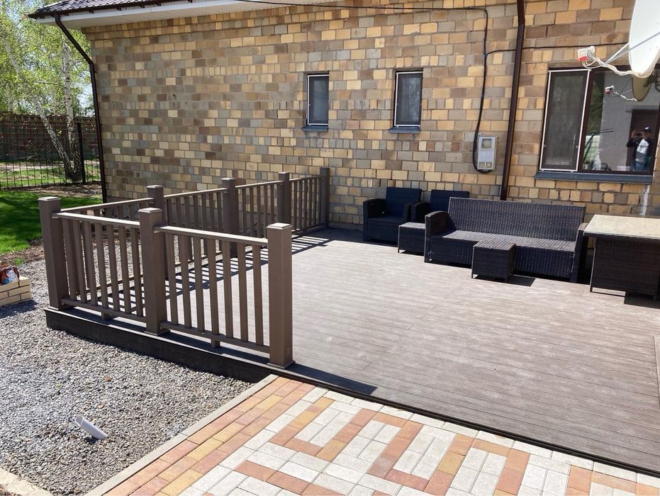 Террасная доска ДПК в Астане