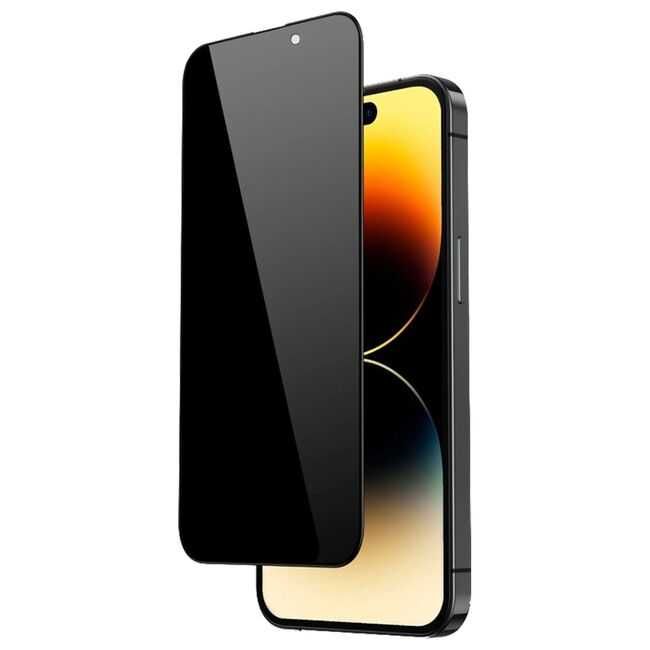 Folie Sticla Privacy iPhone 16 Pro Premium Montaj Gratuit