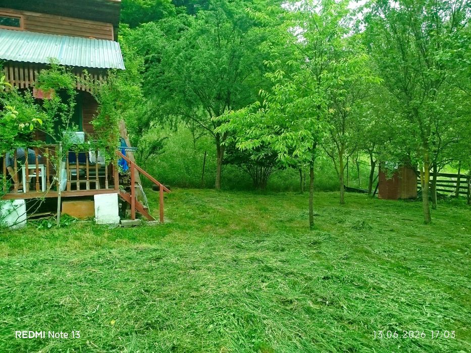 Teren intravilan 1383mp+CURENT TRIFAZIC+cabana+apa