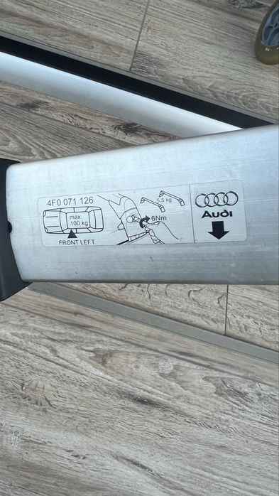 Bare transversale portbagaj Audi Original