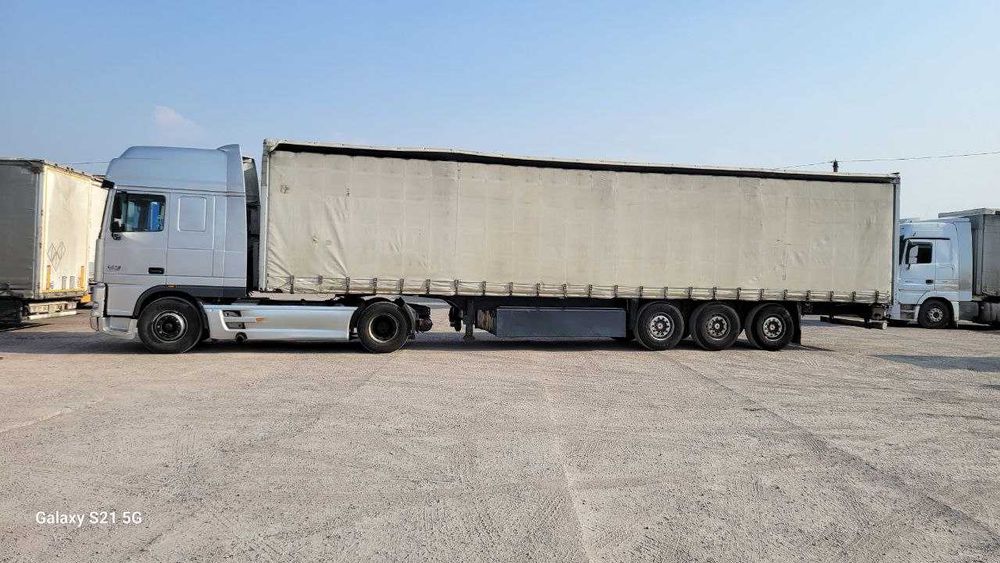 Срочно сотилади DAF тягач + прицеп!