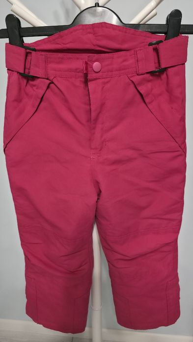 Pantaloni de schi fetite, marimea 110 (5, 6 ani), roz