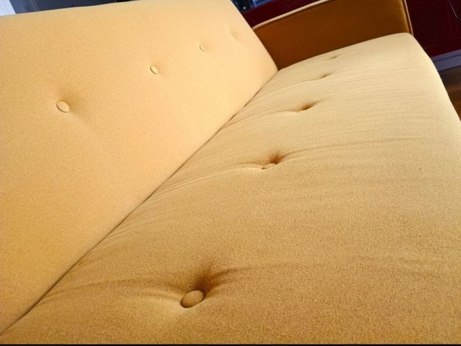 Canapea extensibila Daruma 3 locuri model retro midcentury