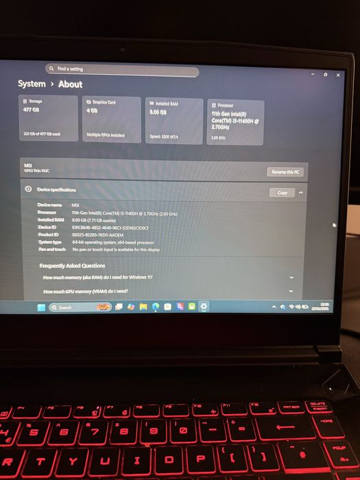 MSI Gaming Laptop