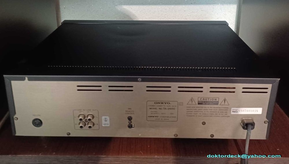 deck Onkyo Integra TA-2600 cu 3 capete