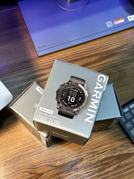Garmin Fenix 7X Pro Sapphire Solar — 37 дней без зарядки! Новый