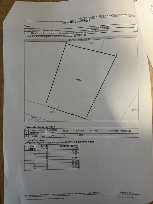 Vând teren intravilan