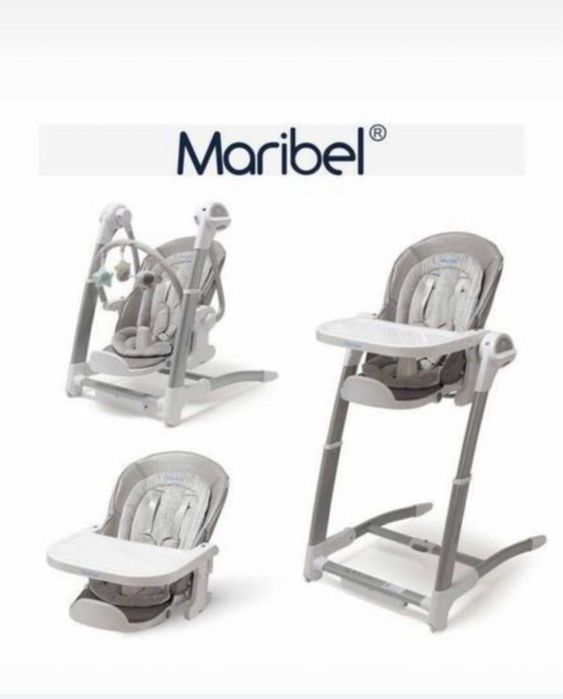 Электрокачели-люлька Maribel 0+ | Bluetooth | E’lon ichida uzb tilida