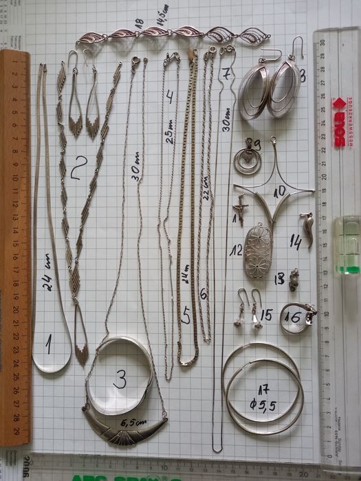 Сребърни бижута,