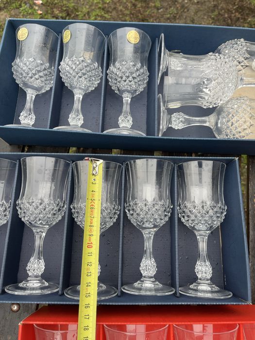 3 seturi de pahare din cristal