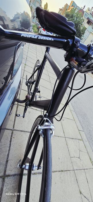 Уникален / Спид байк GURU Aero Custom (Карбонови Триспицови капли) guru bike
