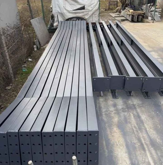 Vând hală metalică 6x 10
