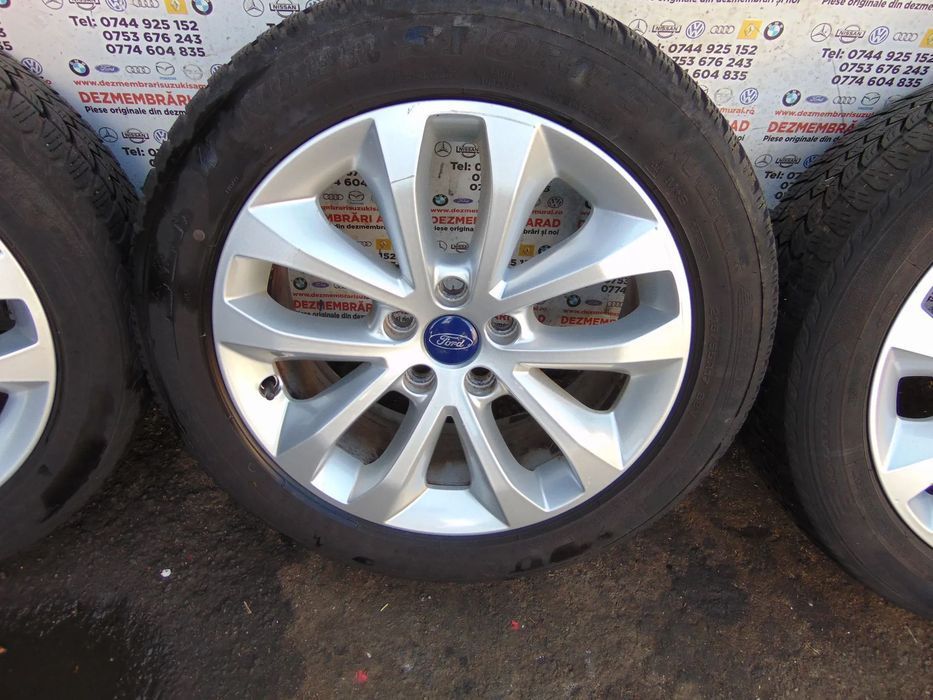 Jante aluminiu Ford Mondeo mk5 S max Kuga Galaxy 3 r17 jante aliaj cu anvelope iarna 215/55/r17