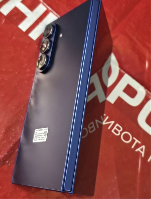 КАТО НОВ 512GB Samsung Fold 7 Технополис Гаранция 2027 Blue | Син