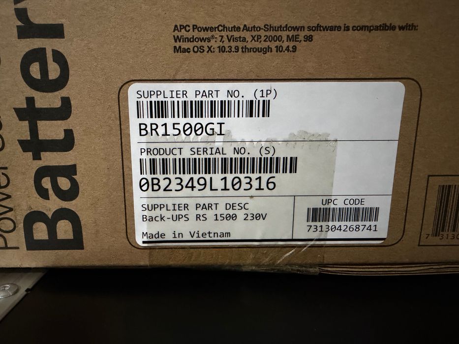 Ups Battery back-up APC stabilizator tensiune