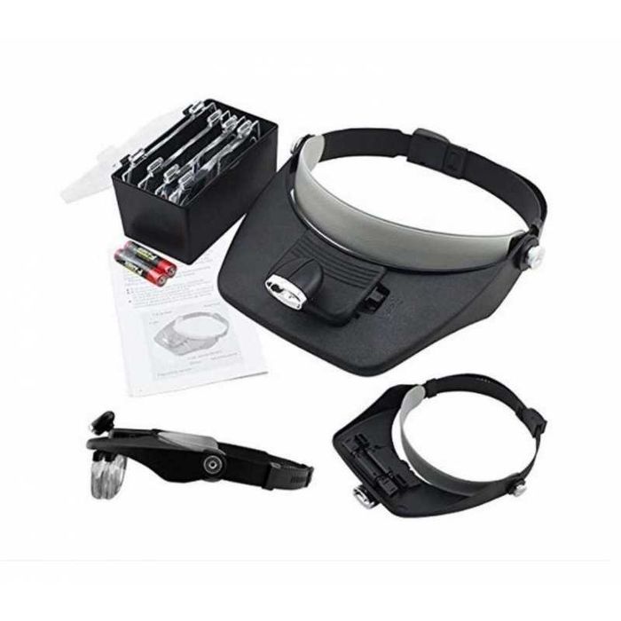 Lupa Cap Iluminare LED Lupa Cap Marire 3,5X Ochelar cu Lupa Lupa 3.5 X
