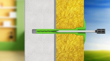 Дюбель  и гвоздь. Зонтик .