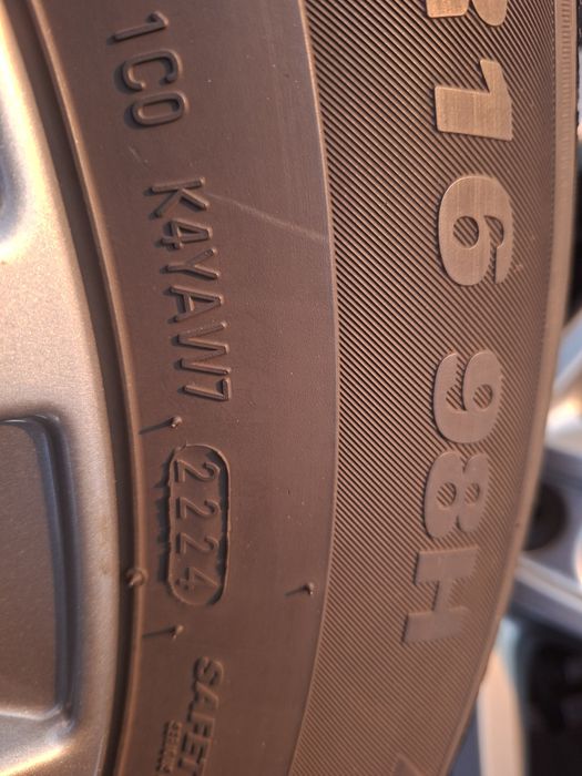 Jante Cu Anvelope De iarna Ca Noi 215 /65/ R/ 16  Duster Nissan kadjar