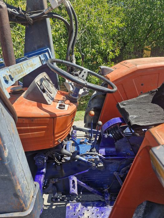 Tractor Same 4×4 cu încărcător frontal!