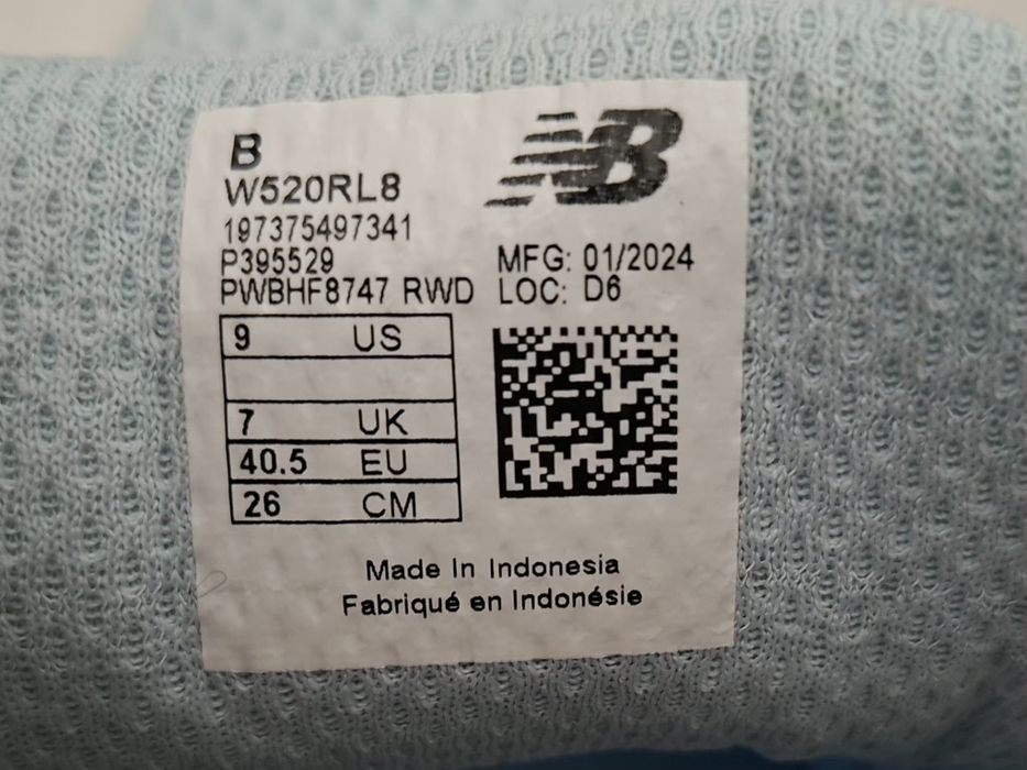 New Balance 520-Ориг.Дамски маратонки Нови!!!