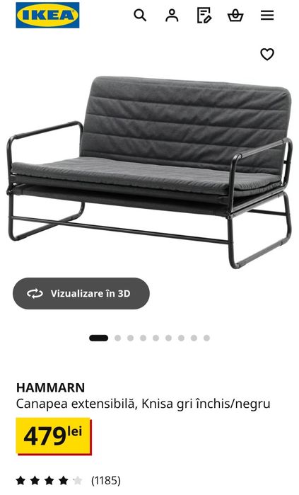 Canapea extensibila terasa stare excelenta