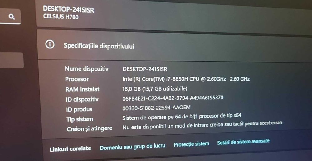 Vând laptop fujitsu gaming