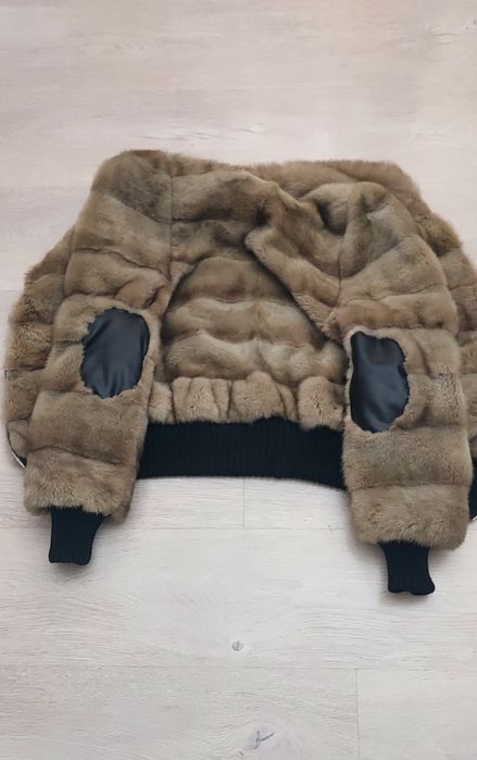Норковая шуба классный модный норковый бомбер шуба