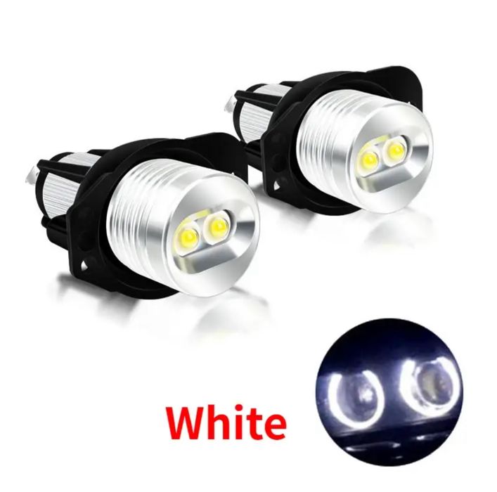 Angel eyes cerc xenon galben portocaliu alb rece Bmw Seria 3 E90 E91