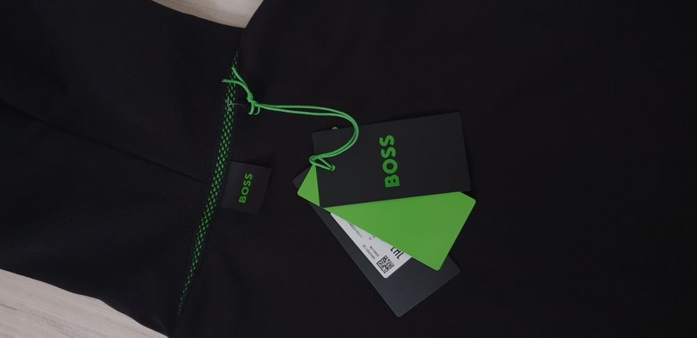 Hugo Boss Saggy Curved Full Zip Hoodie M НОВО ОРИГИНАЛ Мъжка с цял цип