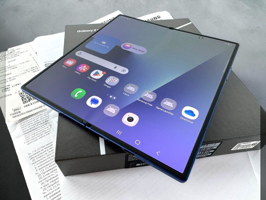 Samsung Galaxy Z Fold 7 5G 1TB 16RAM Blue Отличен! Гаранция!